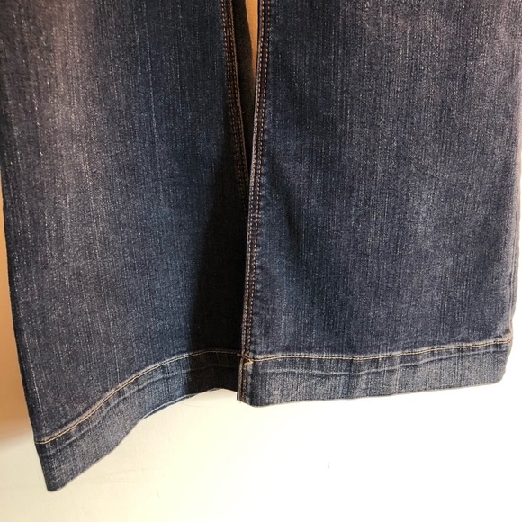 Silver Jeans Sarah Jeweled Dark Denim Boot Cut - Picture 4 of 6